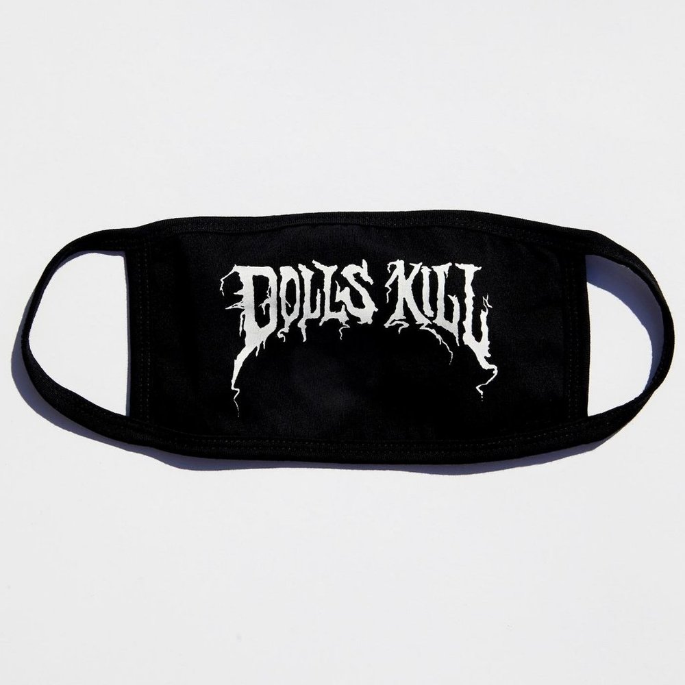 Dolls Kill BRANDED FACE MASK